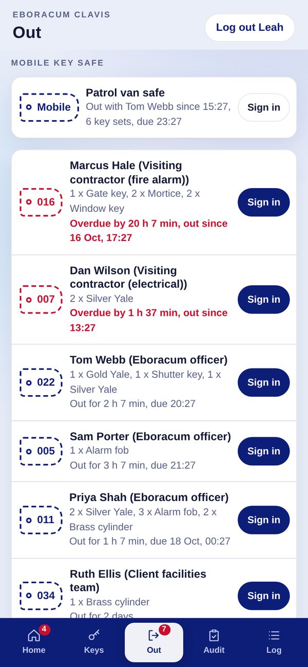 Out board on phone